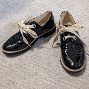 Zara Kids Black Patent Leather Shoes